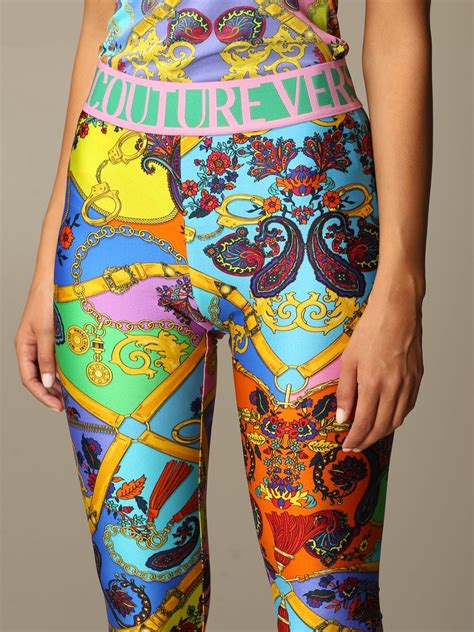 versace pink tights|Versace pants size 44.